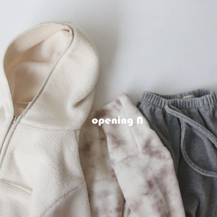OPENING & - Korean Children Fashion - #Kfashion4kids - Dyeing Fleece Tee - 5