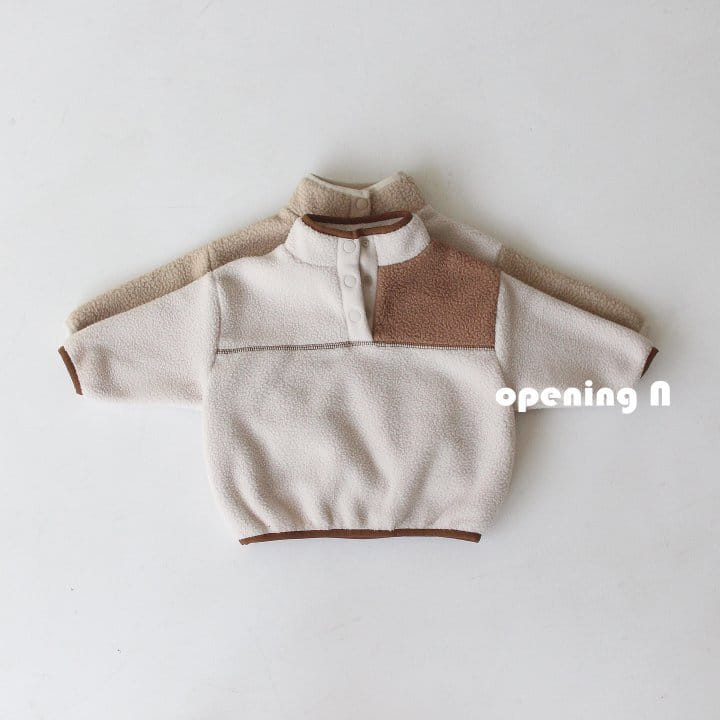 OPENING & - Korean Children Fashion - #Kfashion4kids - Dumbled Button Tee - 2