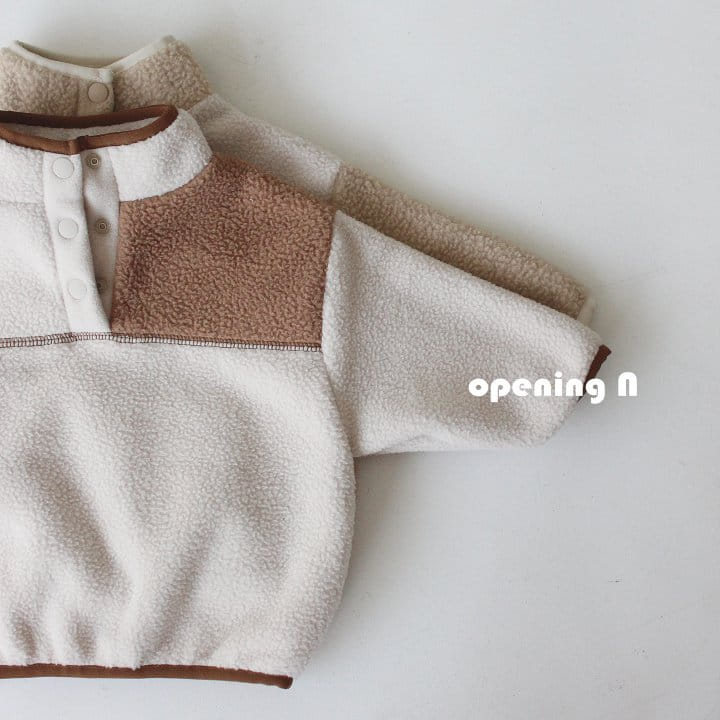 OPENING & - Korean Children Fashion - #Kfashion4kids - Dumbled Button Tee - 4