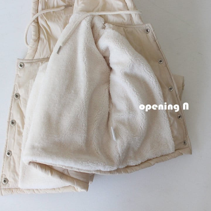 OPENING & - Korean Children Fashion - #Kfashion4kids - Quilting Hooded Jumper - 4