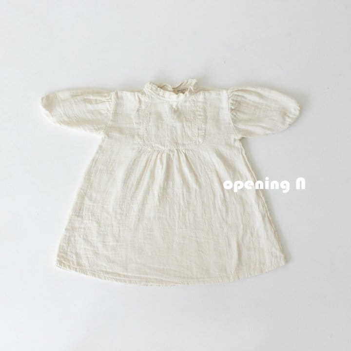 OPENING & - Korean Children Fashion - #Kfashion4kids - Natural One-piece - 2