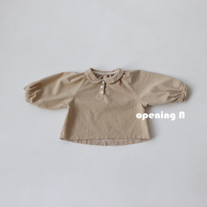 OPENING & - Korean Children Fashion - #Kfashion4kids - Corduroy Blouse