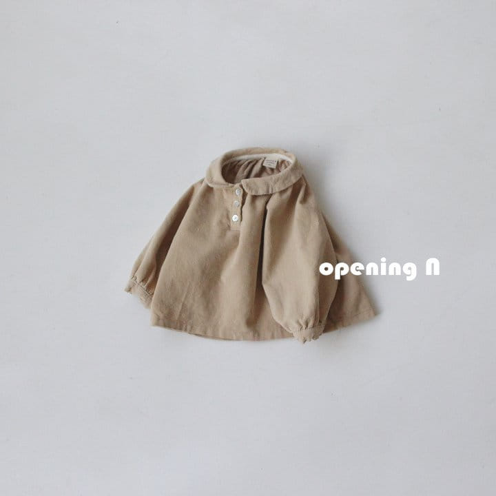 OPENING & - Korean Children Fashion - #Kfashion4kids - Corduroy Blouse - 2