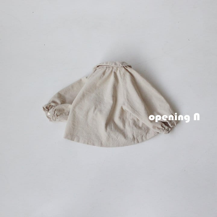 OPENING & - Korean Children Fashion - #Kfashion4kids - Corduroy Blouse - 4