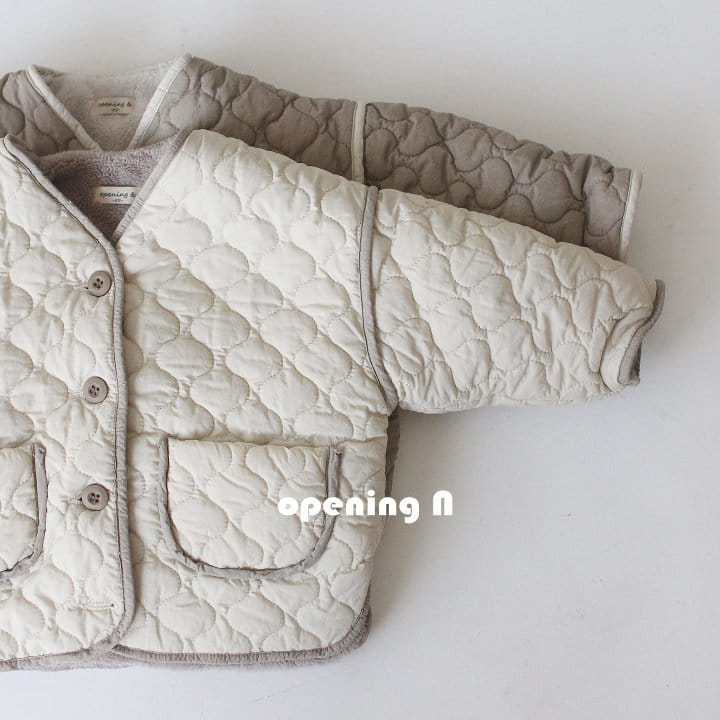 OPENING & - Korean Children Fashion - #Kfashion4kids - Pigment Quilting Jumper - 4