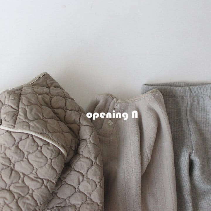 OPENING & - Korean Children Fashion - #Kfashion4kids - Pigment Quilting Jumper - 7