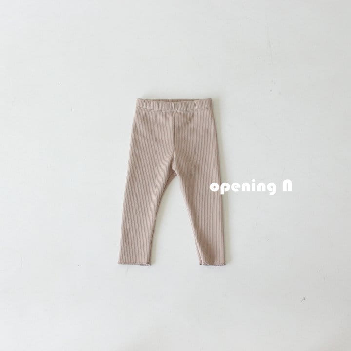 OPENING & - Korean Children Fashion - #Kfashion4kids - Soft Fluff Leggings