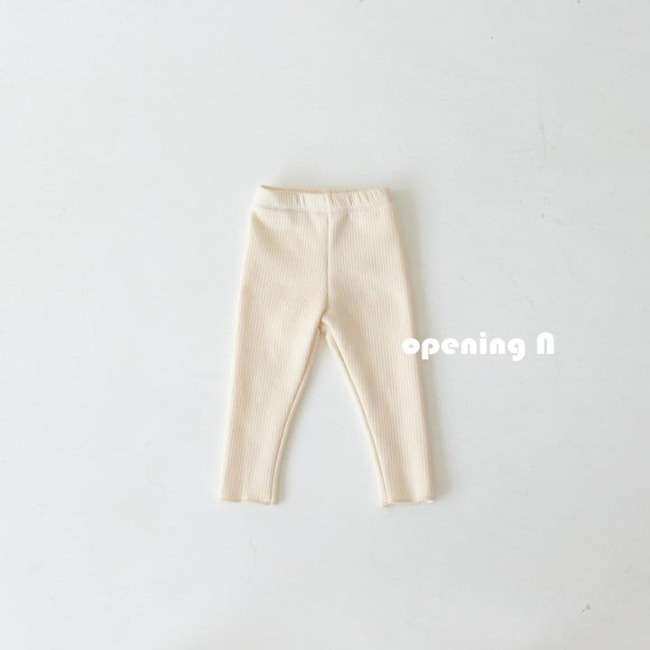 OPENING & - Korean Children Fashion - #Kfashion4kids - Soft Fluff Leggings - 2
