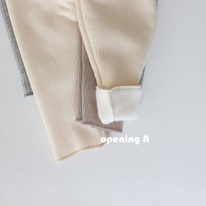 OPENING & - Korean Children Fashion - #Kfashion4kids - Soft Fluff Leggings - 5