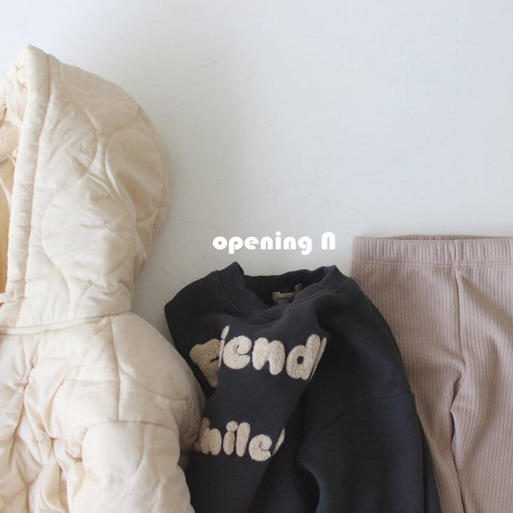 OPENING & - Korean Children Fashion - #Kfashion4kids - Friendly Sweatshirt - 5