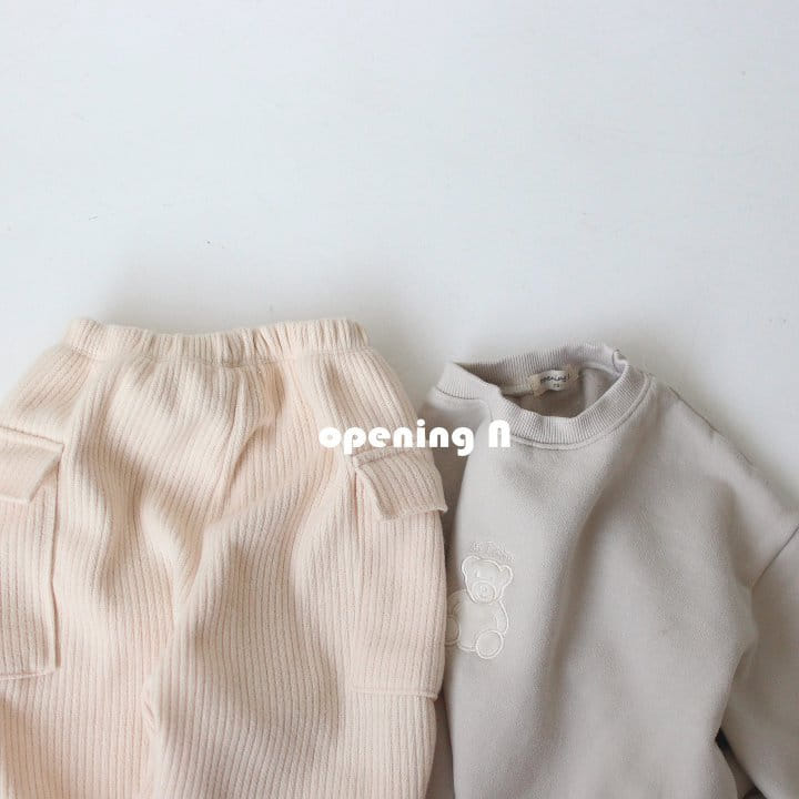 OPENING & - Korean Children Fashion - #Kfashion4kids - Mini Bear Sweatshirt - 8