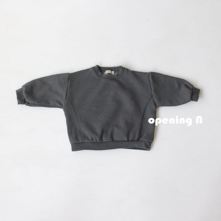 OPENING & - Korean Children Fashion - #Kfashion4kids - Pigment Sweatshirt