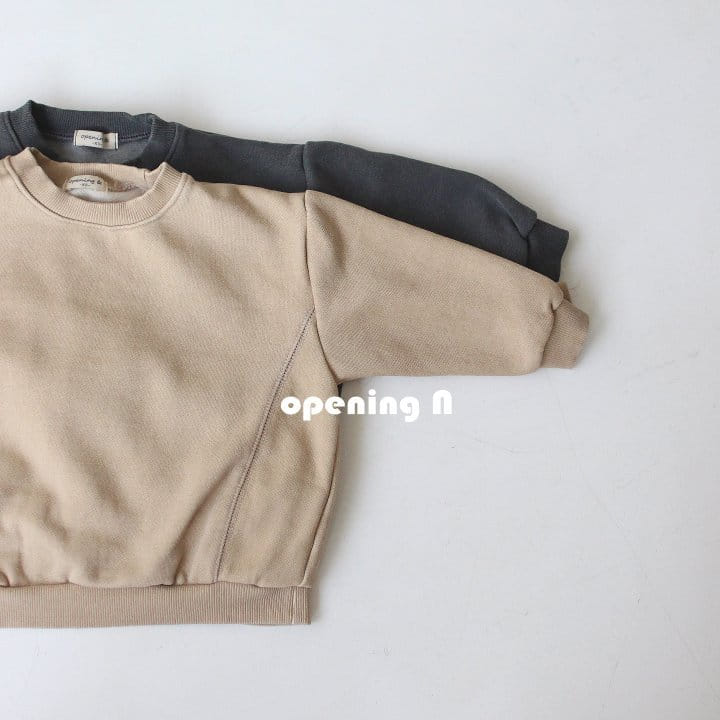 OPENING & - Korean Children Fashion - #Kfashion4kids - Pigment Sweatshirt - 2