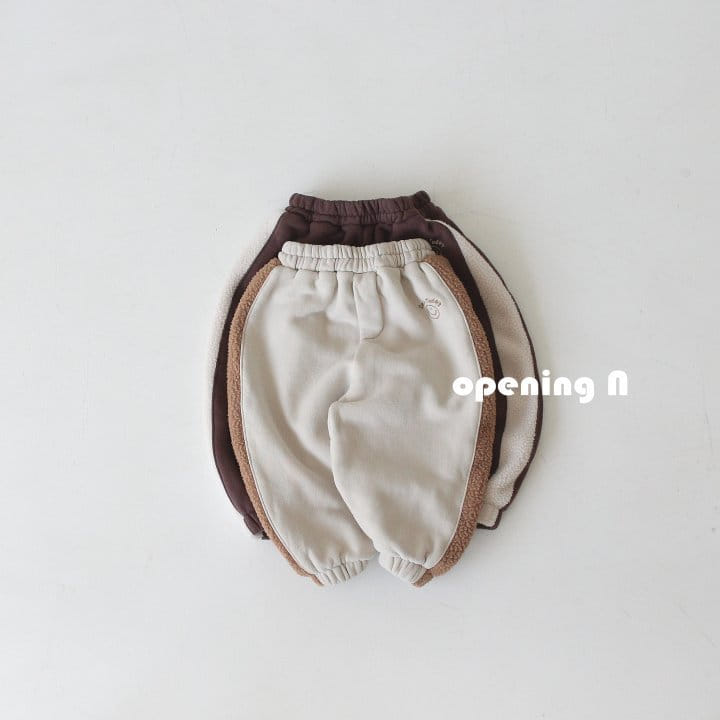 OPENING & - Korean Children Fashion - #Kfashion4kids - Smile Line Pants - 2