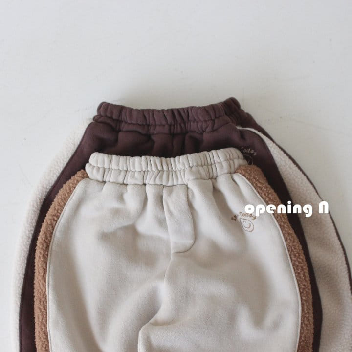 OPENING & - Korean Children Fashion - #Kfashion4kids - Smile Line Pants - 3