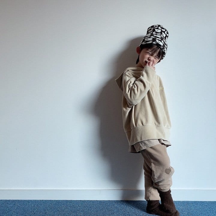 OTR - Korean Children Fashion - #Kfashion4kids - Stemp Fleece Pants - 12