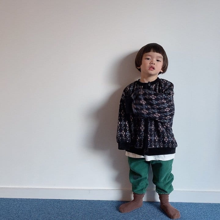 OTR - Korean Children Fashion - #Kfashion4kids - Stemp Fleece Pants - 3