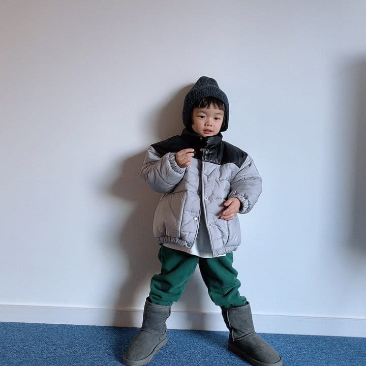 OTR - Korean Children Fashion - #Kfashion4kids - Stemp Fleece Pants - 5