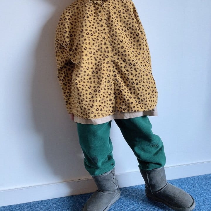 OTR - Korean Children Fashion - #Kfashion4kids - Stemp Fleece Pants - 7