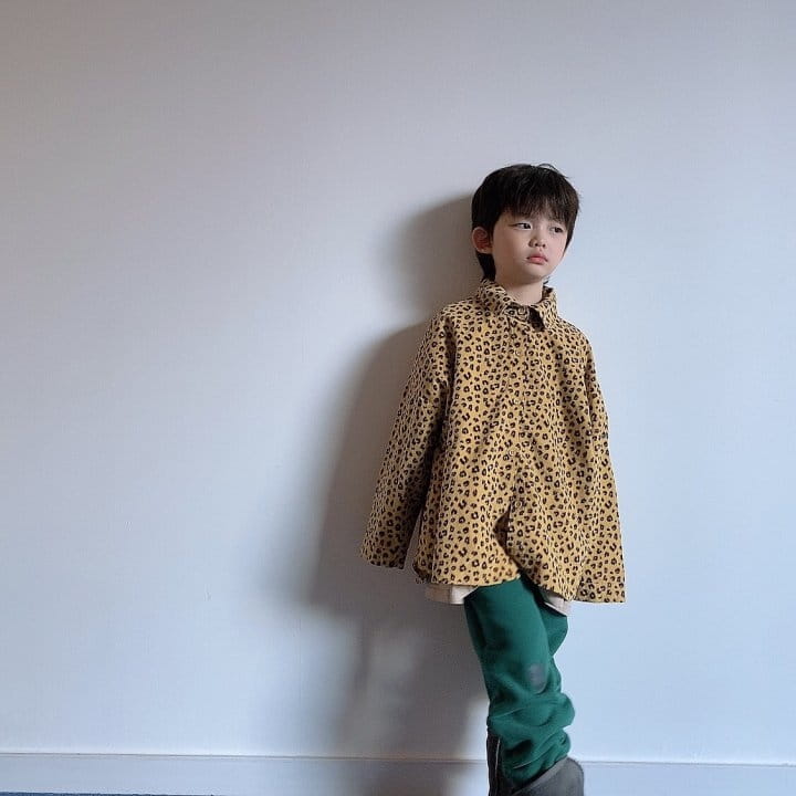 OTR - Korean Children Fashion - #Kfashion4kids - Stemp Fleece Pants - 8