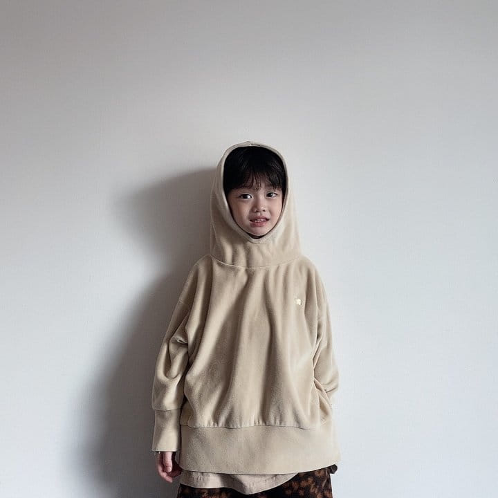 OTR - Korean Children Fashion - #Kfashion4kids - Pr Veloure Hoody - 10