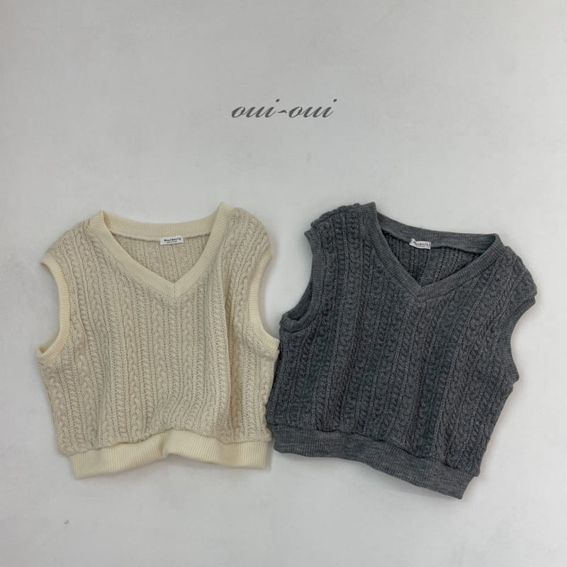 OUI OUI - Korean Children Fashion - #Kfashion4kids - Vanilla Vest - 3