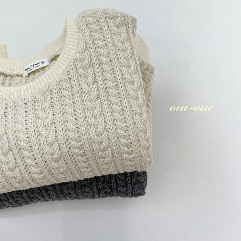 OUI OUI - Korean Children Fashion - #Kfashion4kids - Vanilla Sweatshirt - 3