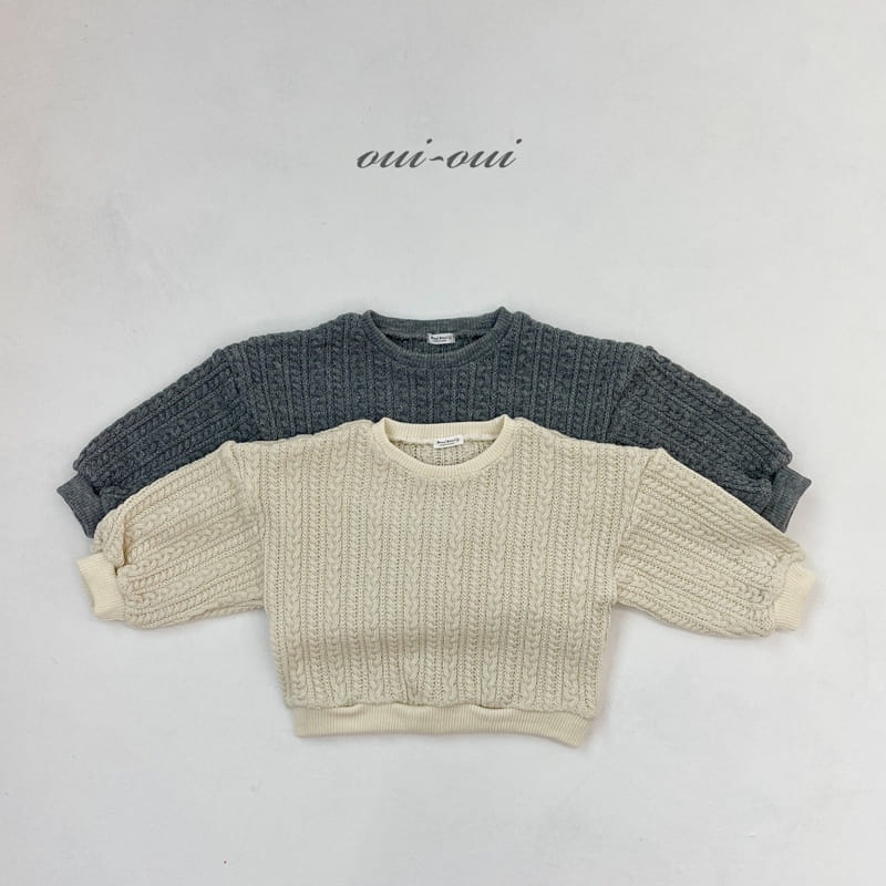 OUI OUI - Korean Children Fashion - #Kfashion4kids - Vanilla Sweatshirt - 4