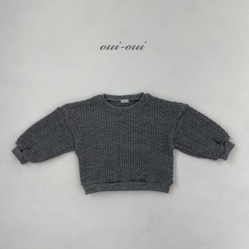 OUI OUI - Korean Children Fashion - #Kfashion4kids - Vanilla Sweatshirt - 5