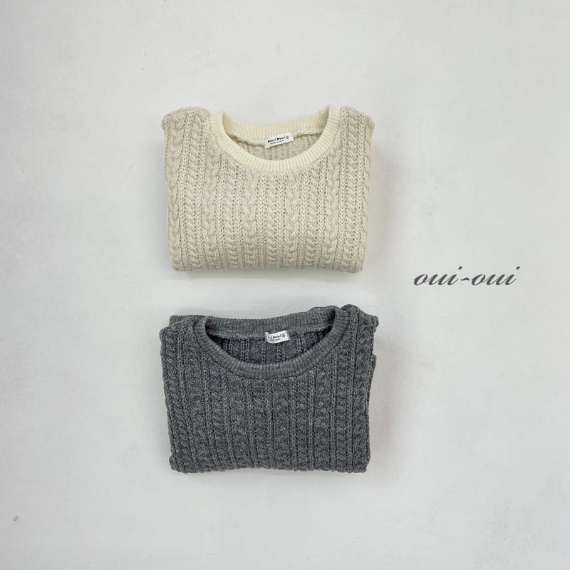 OUI OUI - Korean Children Fashion - #Kfashion4kids - Vanilla Sweatshirt - 7