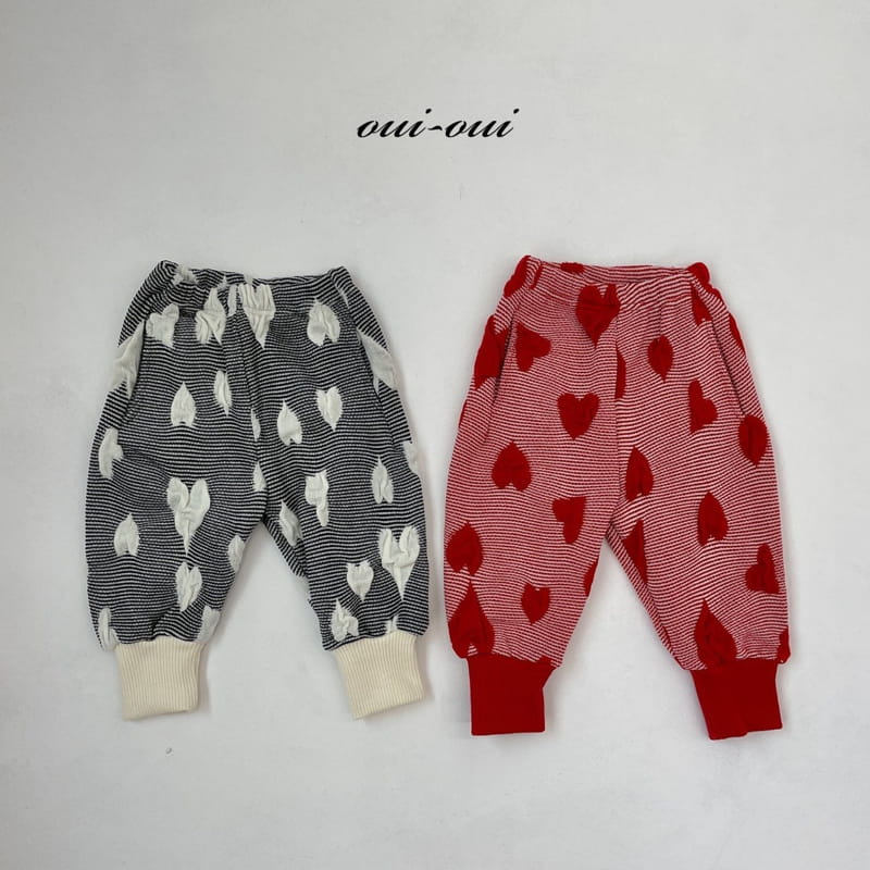 OUI OUI - Korean Children Fashion - #Kfashion4kids - Heart Pants - 2