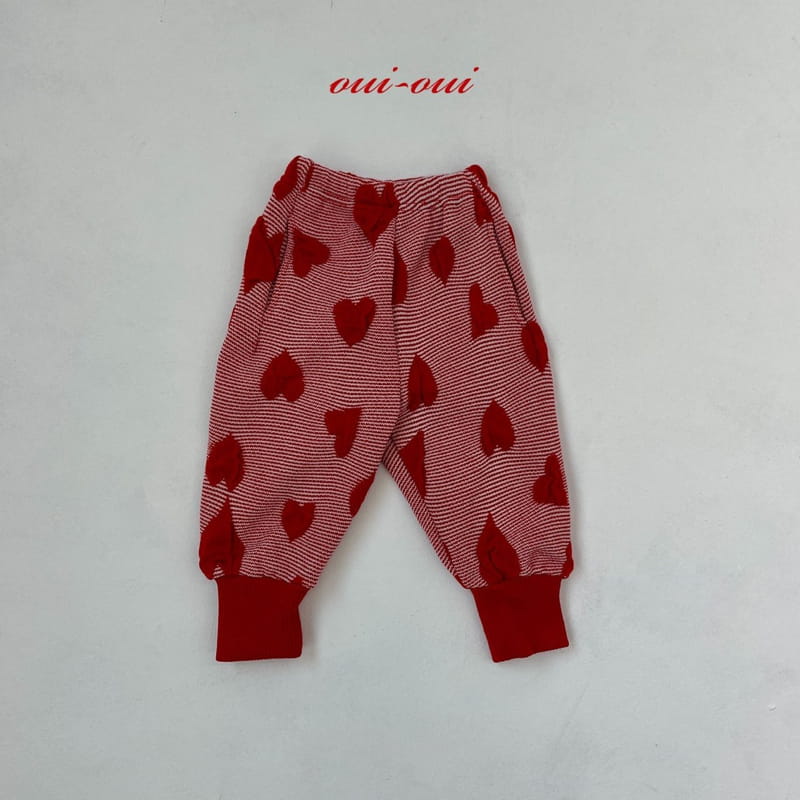 OUI OUI - Korean Children Fashion - #Kfashion4kids - Heart Pants - 5