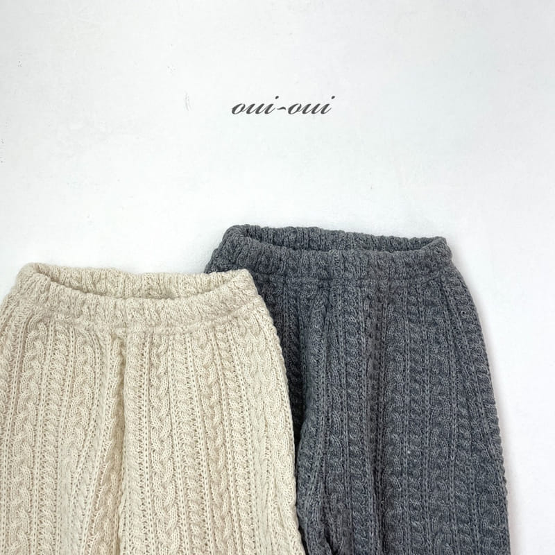 OUI OUI - Korean Children Fashion - #Kfashion4kids - Vanilla Pants - 4