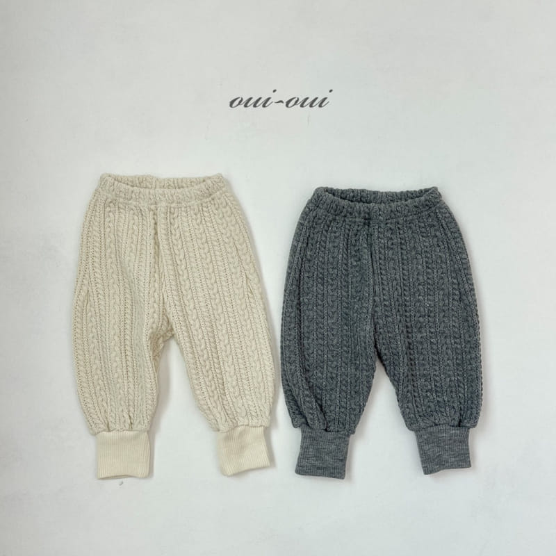 OUI OUI - Korean Children Fashion - #Kfashion4kids - Vanilla Pants - 9