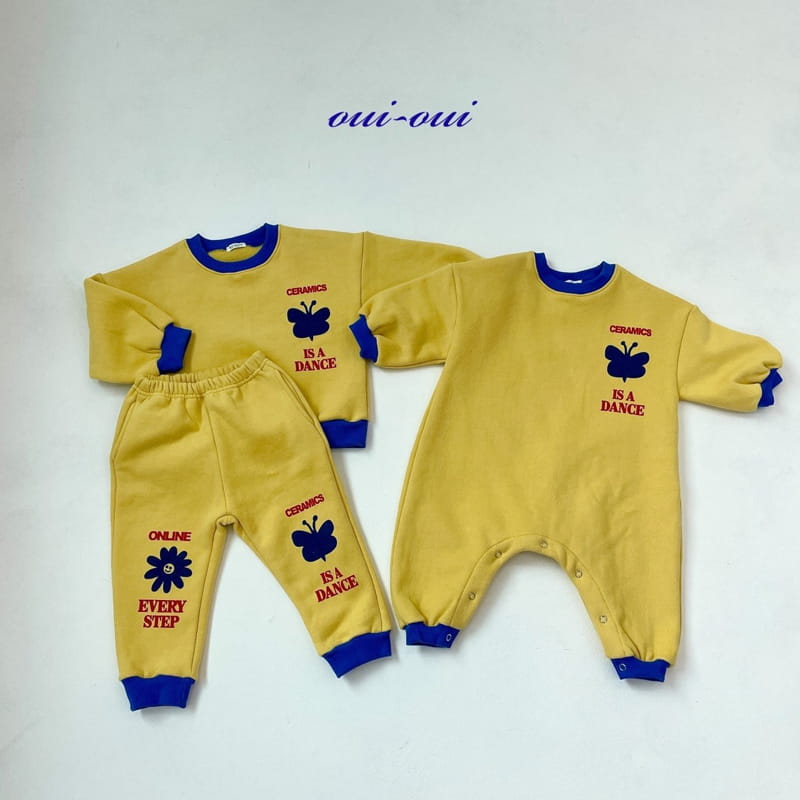 OUI OUI - Korean Children Fashion - #Kfashion4kids - Happy Top Bottom Set
