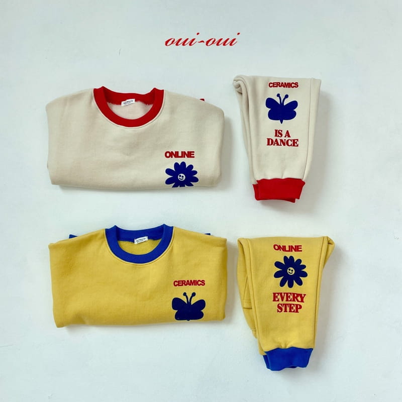 OUI OUI - Korean Children Fashion - #Kfashion4kids - Happy Top Bottom Set - 3