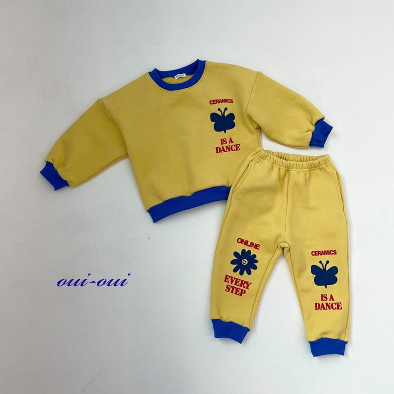 OUI OUI - Korean Children Fashion - #Kfashion4kids - Happy Top Bottom Set - 7