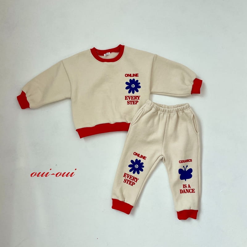 OUI OUI - Korean Children Fashion - #Kfashion4kids - Happy Top Bottom Set - 8