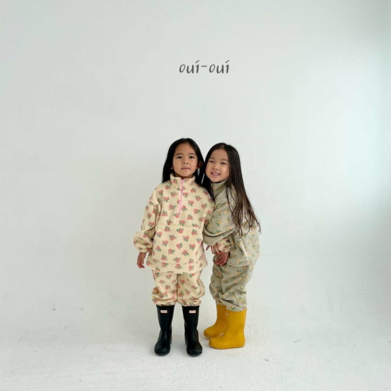 OUI OUI - Korean Children Fashion - #Kfashion4kids - Choucream Top Bottom Set