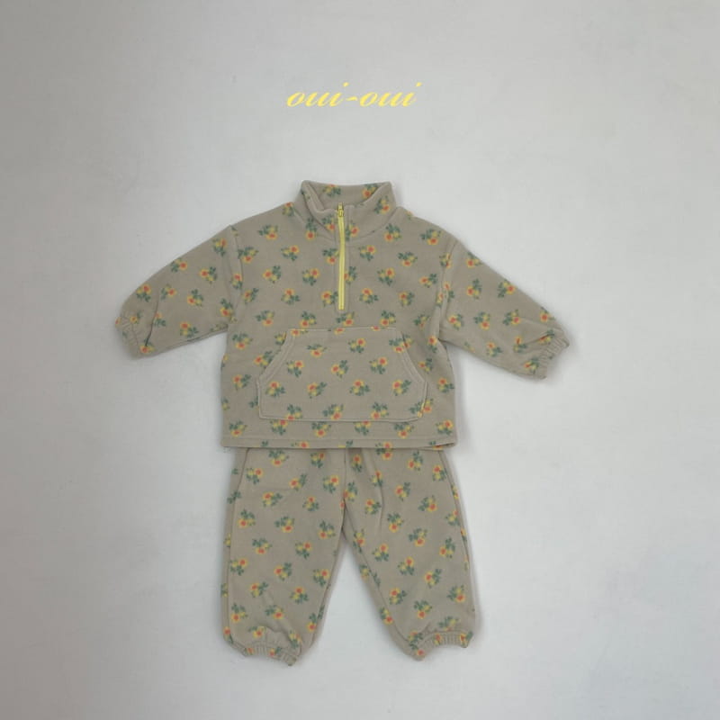 OUI OUI - Korean Children Fashion - #Kfashion4kids - Choucream Top Bottom Set - 10