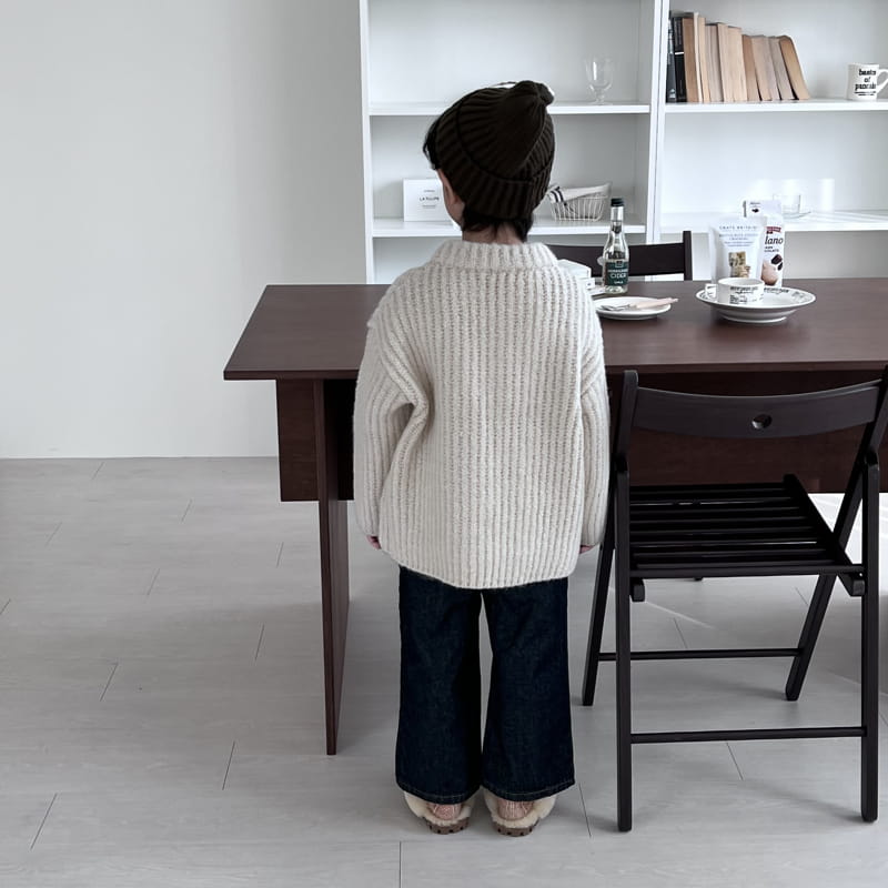 OUR - Korean Children Fashion - #Kfashion4kids - Hazzi Knit Zip-up Cardigan - 7
