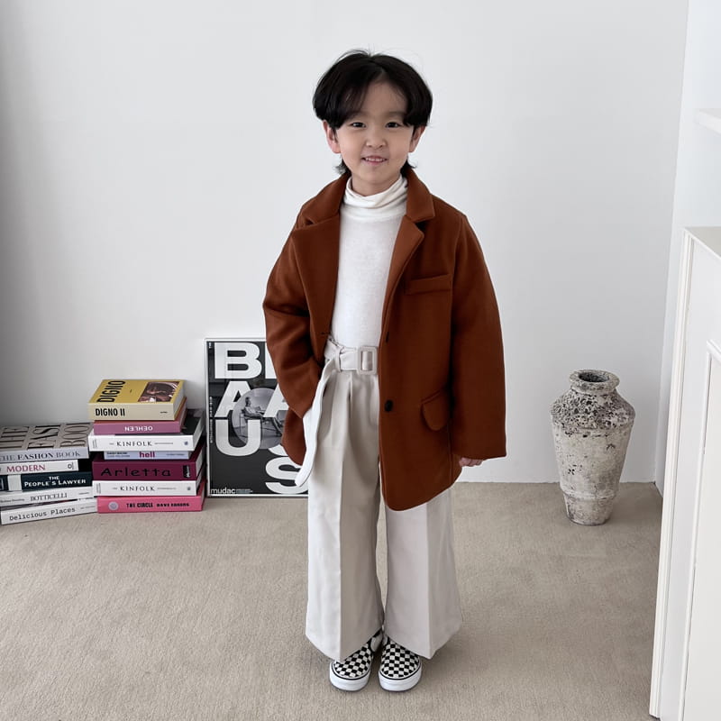 OUR - Korean Children Fashion - #Kfashion4kids - Belt Pants - 2