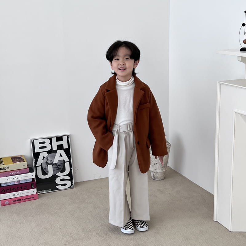 OUR - Korean Children Fashion - #Kfashion4kids - Belt Pants - 9