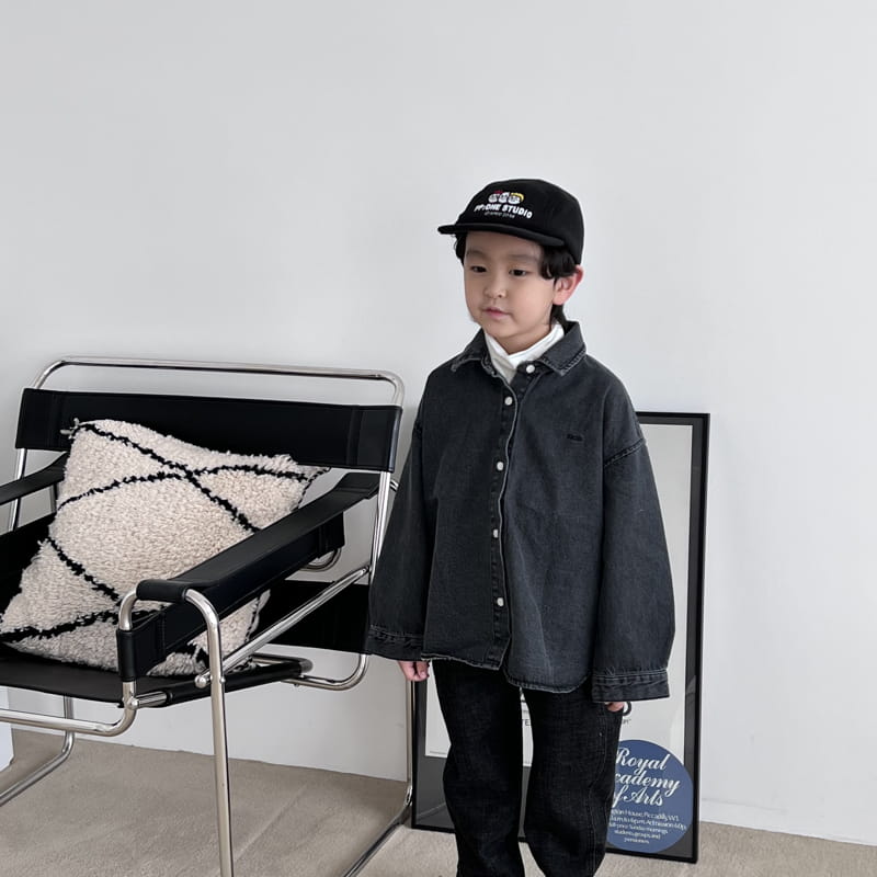 OUR - Korean Children Fashion - #Kfashion4kids - Denim Shirt - 10