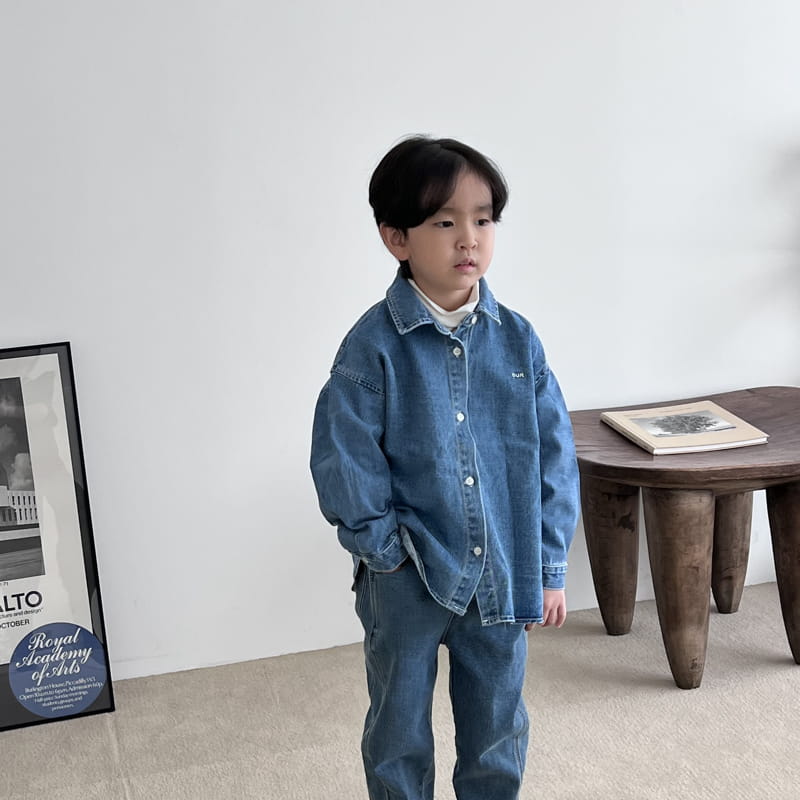 OUR - Korean Children Fashion - #Kfashion4kids - Denim Shirt - 7