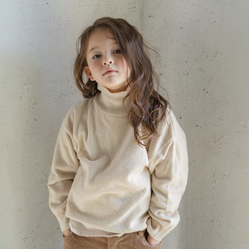 PAPER STUDIOS - Korean Children Fashion - #Kfashion4kids - Raccon Turtleneck - 2