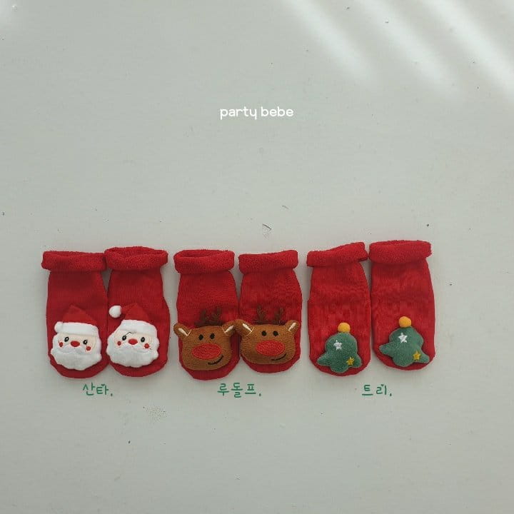 PARTY KIDS - Korean Children Fashion - #Kfashion4kids - Christmas Socks - 7