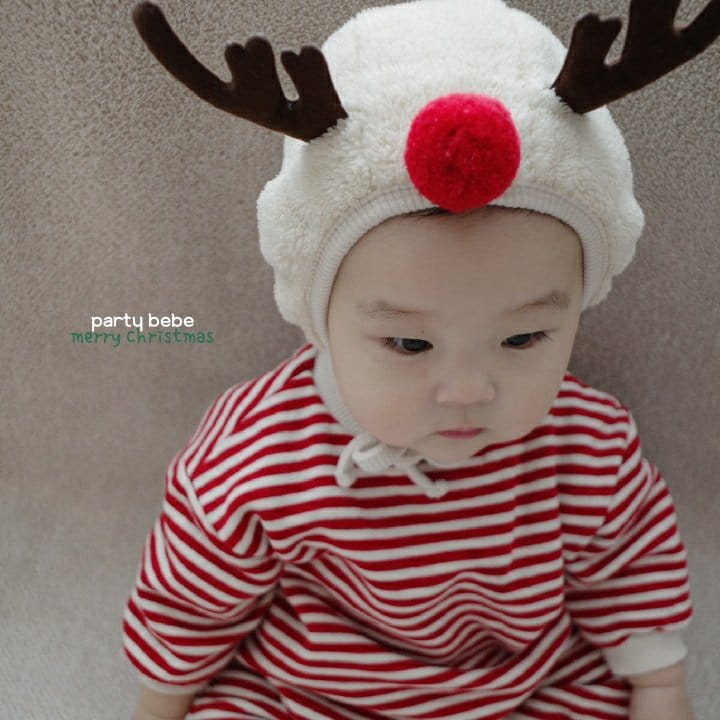 PARTY KIDS - Korean Children Fashion - #Kfashion4kids - Rudolf Bodysuit with Hat - 5