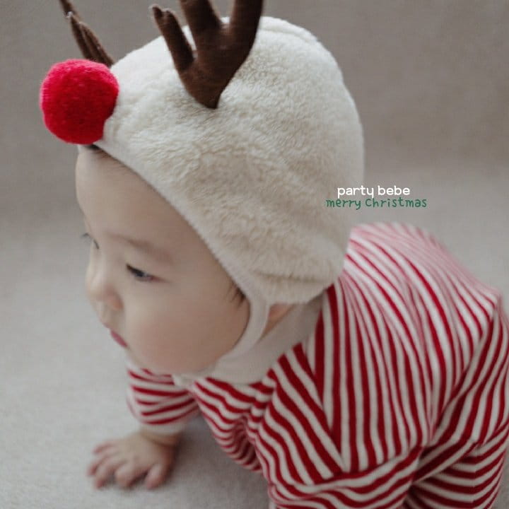 PARTY KIDS - Korean Children Fashion - #Kfashion4kids - Rudolf Bodysuit with Hat - 6
