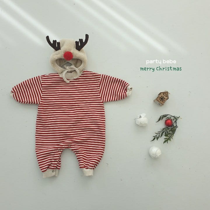 PARTY KIDS - Korean Children Fashion - #Kfashion4kids - Rudolf Bodysuit with Hat - 8